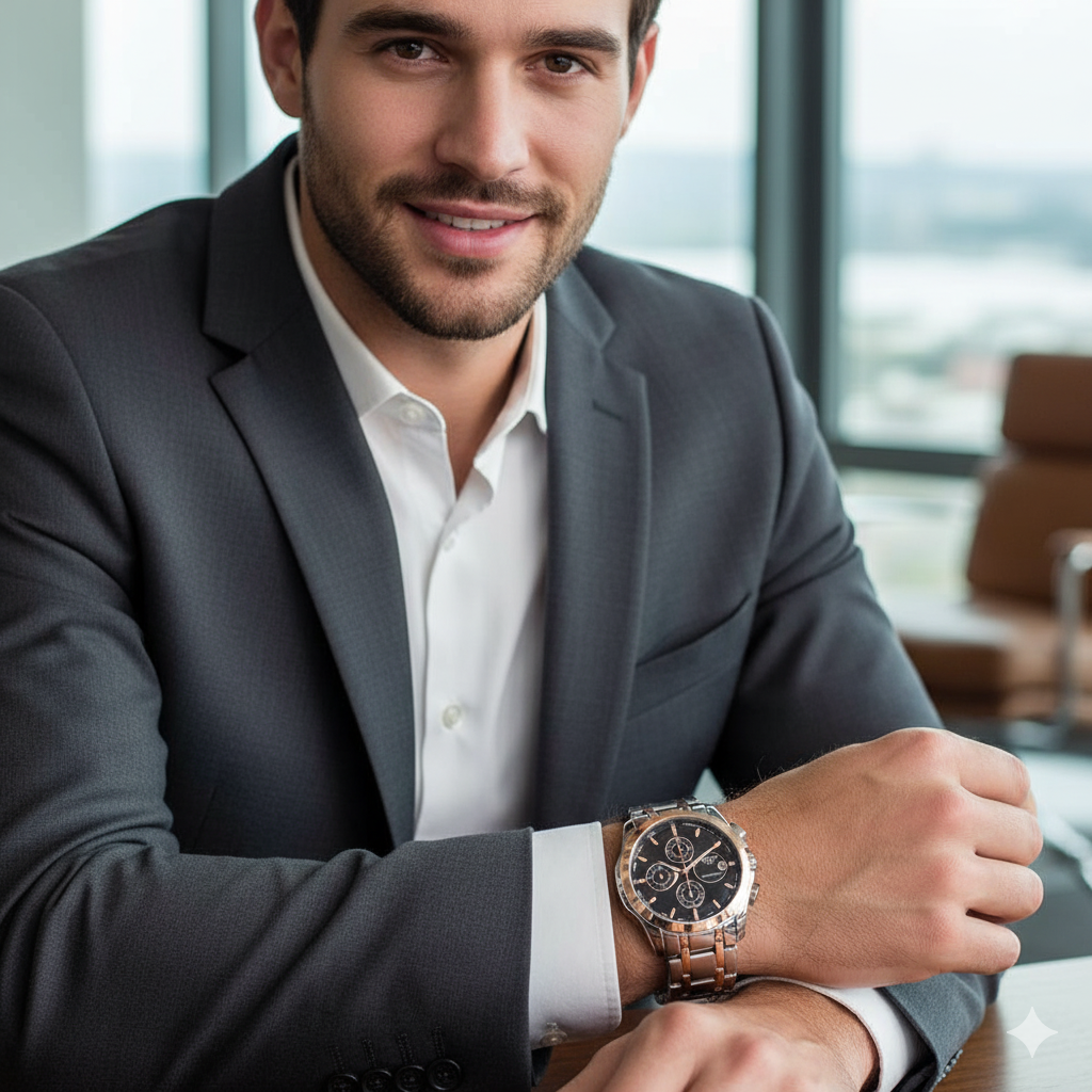 DANIEL ROADCLIFFE ANALOG FORMAL WATCH FOR MEN