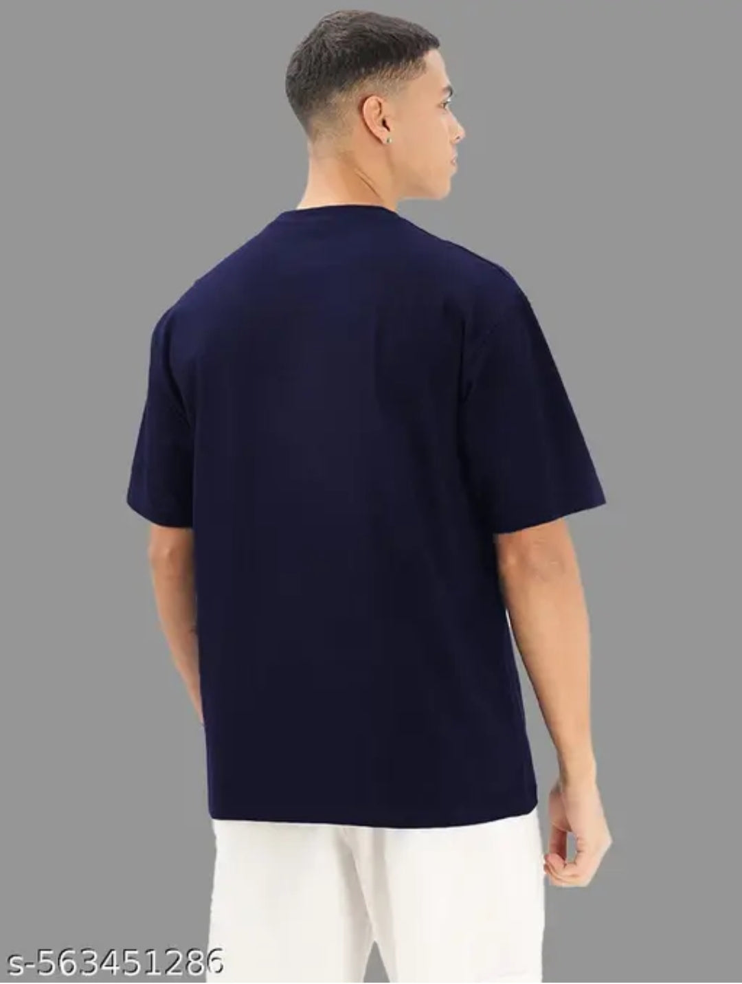 LEOTUDE HALF SLEVE OVERSIZED T-SHIRT MEN